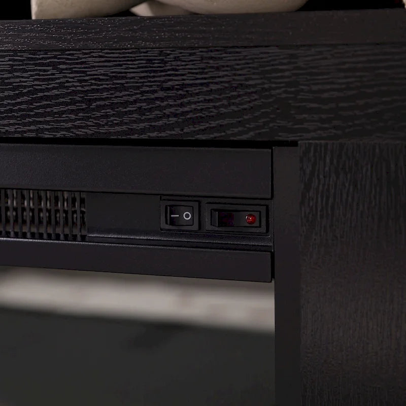 Meuble TV cheminée Highboy 2 portes Middlebrook de 58 pouces