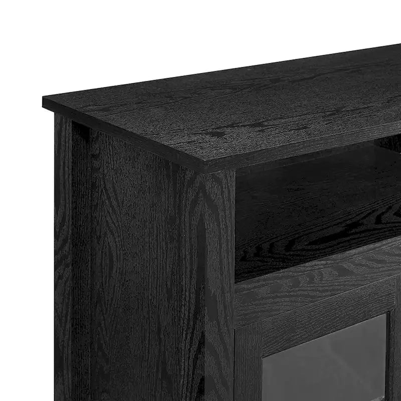 Meuble TV cheminée Highboy 2 portes Middlebrook de 58 pouces