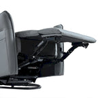 Fauteuil inclinable pivotant et berçant Power 270 avec ports USB, petits fauteuils inclinables électriques en PU pour petits espaces
