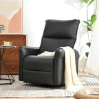 Fauteuil inclinable pivotant et berçant Power 270 avec ports USB, petits fauteuils inclinables électriques en PU pour petits espaces