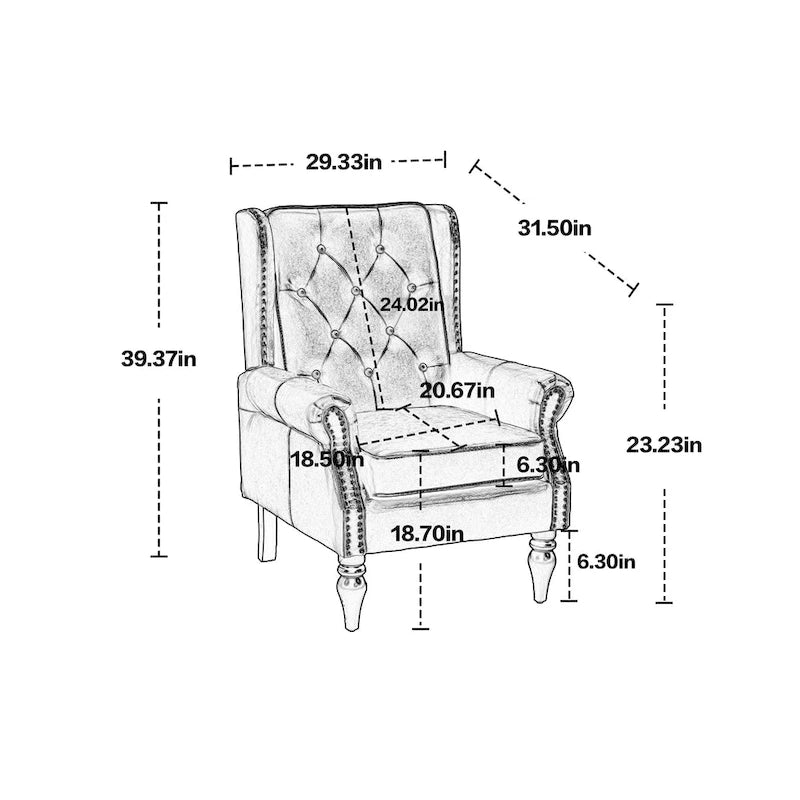 Fauteuil moderne de salon