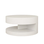 Table basse ronde de 31,5 po