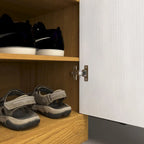 Meuble à Chaussures, Étagère à Chaussures à 4 Niveaux avec 1 Tiroir, Meuble de Rangement à Chaussures Autoportant avec 2 Portes et Étagères Réglables