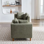 Large chaise longue moderne rembourrée double face