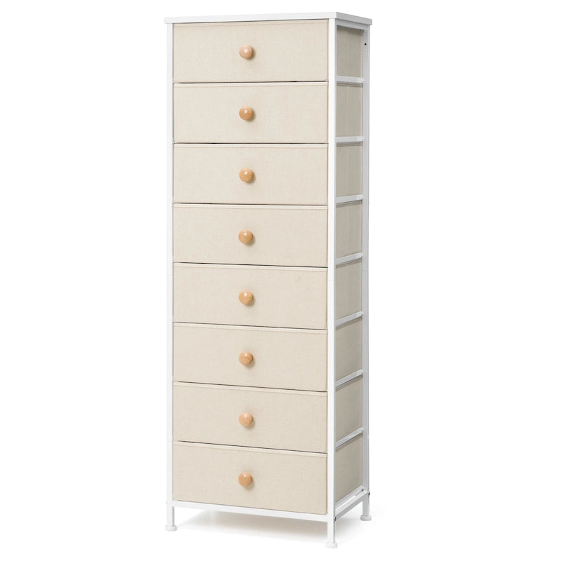 VredHom 8 Tiroirs Commode Tour de Rangement Verticale