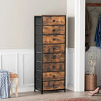 VredHom 8 Tiroirs Commode Tour de Rangement Verticale