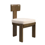 Christopher Knight Home - Chaises de salle à manger Oliver rembourrées, assises élégantes et confortables, lot de 2