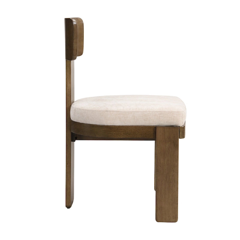 Christopher Knight Home - Chaises de salle à manger Oliver rembourrées, assises élégantes et confortables, lot de 2