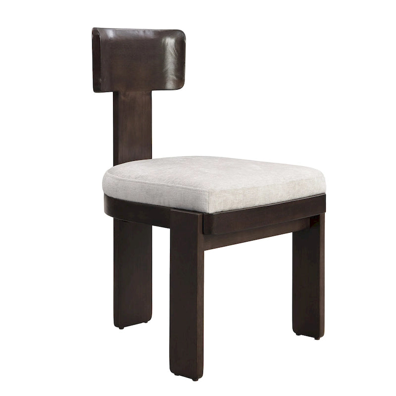 Christopher Knight Home - Chaises de salle à manger Oliver rembourrées, assises élégantes et confortables, lot de 2