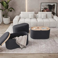 Pouf réversible polyvalent avec rangement spacieux pour un intérieur stylé