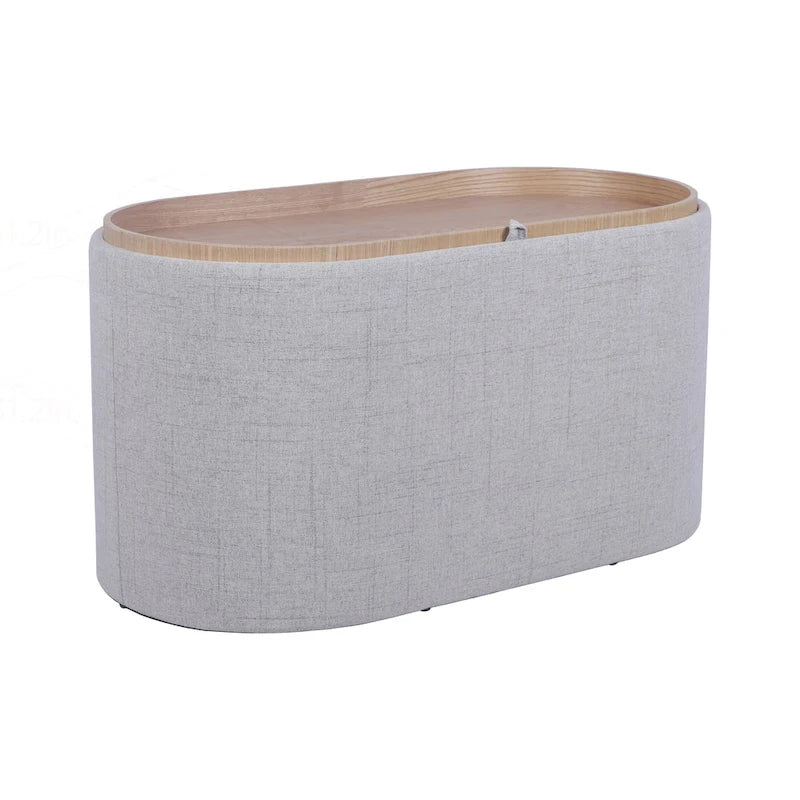 Pouf réversible polyvalent avec rangement spacieux pour un intérieur stylé