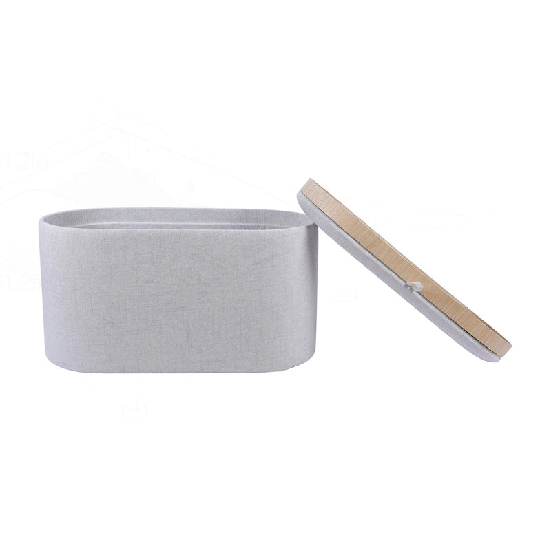 Pouf réversible polyvalent avec rangement spacieux pour un intérieur stylé