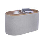 Pouf réversible polyvalent avec rangement spacieux pour un intérieur stylé