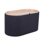 Pouf réversible polyvalent avec rangement spacieux pour un intérieur stylé