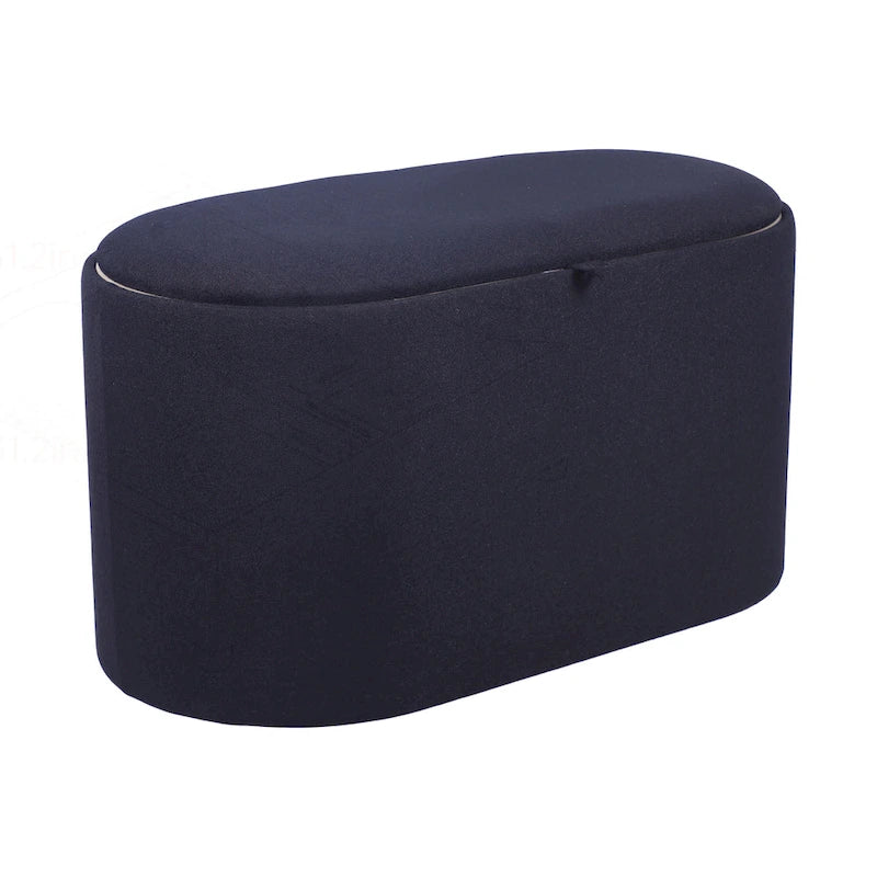 Pouf réversible polyvalent avec rangement spacieux pour un intérieur stylé