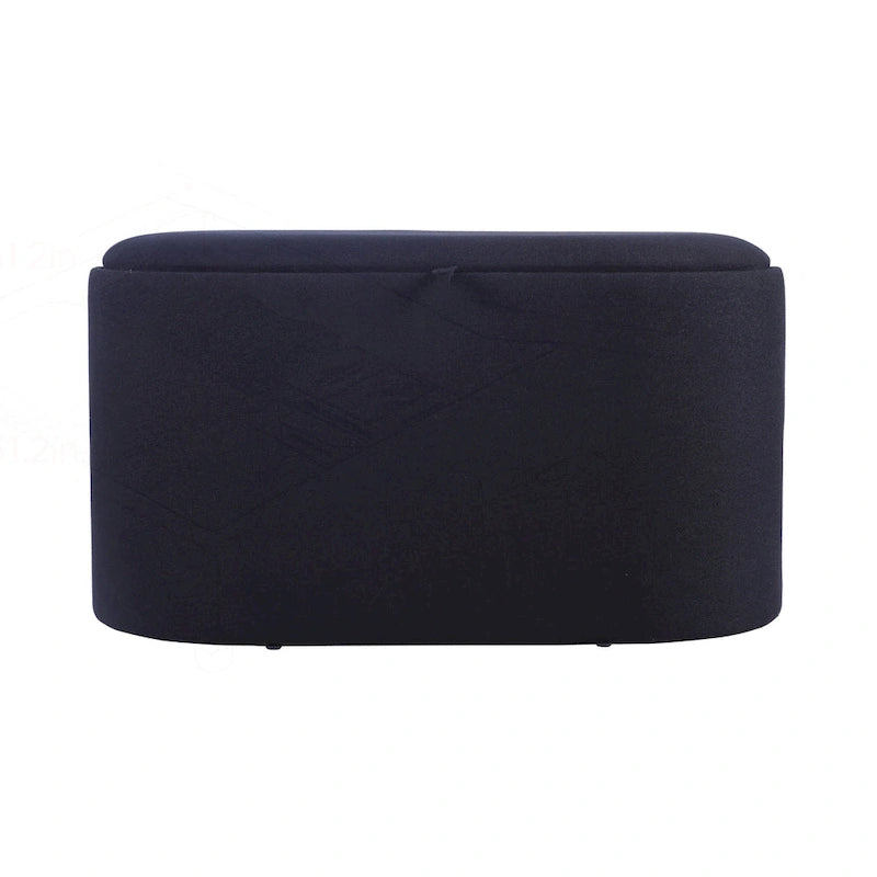 Pouf réversible polyvalent avec rangement spacieux pour un intérieur stylé