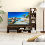 Meuble TV Costway Cube pour téléviseurs jusqu'à 50 pouces, Table Console Multimédia avec - Voir détails