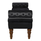 Banquette de lit longue en velours pour chambre à coucher, banquette de fenêtre capitonnée avec boutons touffus, banquette d'entrée, banquette traversin pour salon