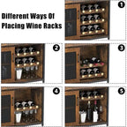 Meuble bar à vin IDEALHOUSE avec éclairage