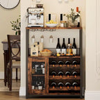 Meuble bar à vin IDEALHOUSE avec éclairage