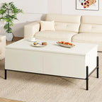 Table basse blanche Table basse moderne pour salon