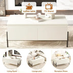 Table basse blanche Table basse moderne pour salon