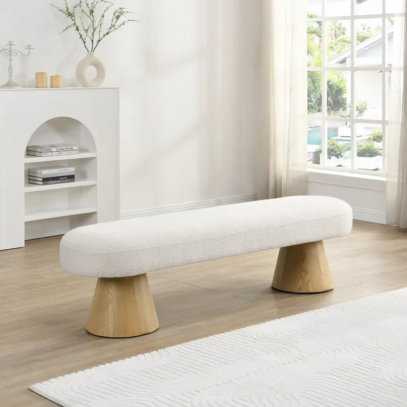 Christopher Knight Home - Banc de salle à manger en tissu Parker
