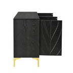Buffet polyvalent avec portes à ouverture par pression