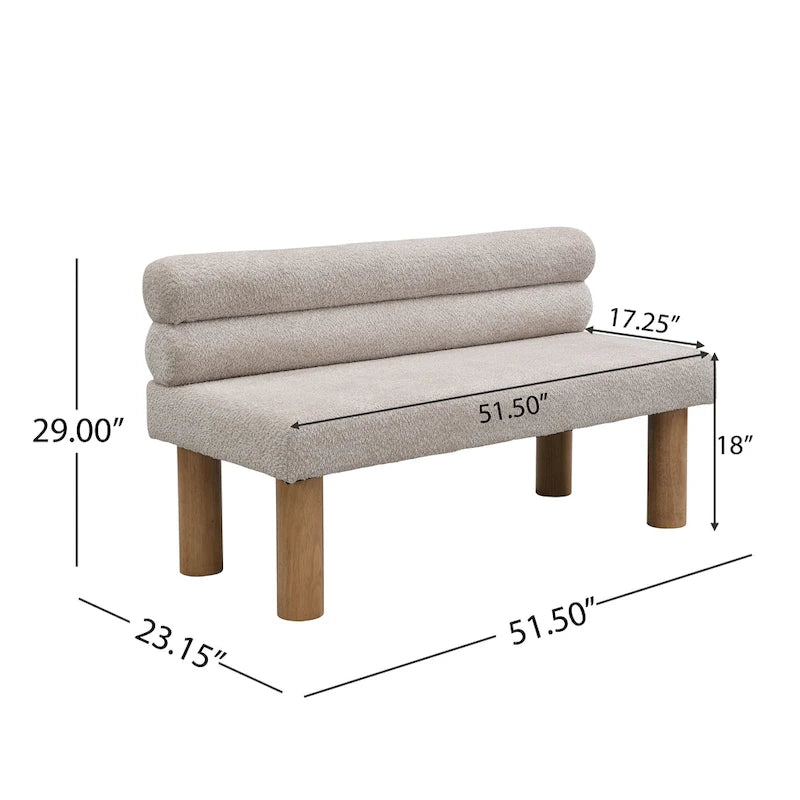 Christopher Knight Home - Banc de salle à manger rembourré Arnhem
