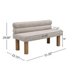 Christopher Knight Home - Banc de salle à manger rembourré Arnhem