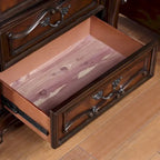 Chambre à coucher 6 pièces traditionnelle en bois massif avec panneaux Eugene Furniture of America