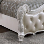 Chambre à coucher 6 pièces traditionnelle en bois massif avec panneaux Eugene Furniture of America