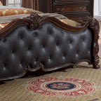 Chambre à coucher 6 pièces traditionnelle en bois massif avec panneaux Eugene Furniture of America
