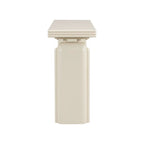 Console en placage incurvé de bois d'acacia 60 - Design minimaliste avec pieds en bois massif