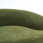 Canapé courbé en mousse Gris / Bleu Ancien / Beige / Blanc / Vert / Orange / Marron Ancien, 4 places, avec 4 oreillers