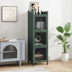 Meuble de rangement moderne avec portes vitrées, pour entrée, salon, salle de bain, salle à manger