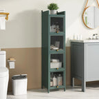 Meuble de rangement moderne avec portes vitrées, pour entrée, salon, salle de bain, salle à manger