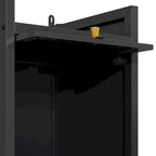 Meuble de rangement moderne avec portes vitrées, pour entrée, salon, salle de bain, salle à manger