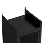 Meuble de rangement moderne avec portes vitrées, pour entrée, salon, salle de bain, salle à manger