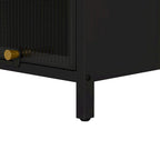 Meuble de rangement moderne avec portes vitrées, pour entrée, salon, salle de bain, salle à manger