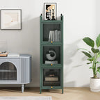 Meuble de rangement moderne avec portes vitrées, pour entrée, salon, salle de bain, salle à manger
