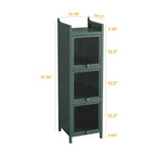 Meuble de rangement moderne avec portes vitrées, pour entrée, salon, salle de bain, salle à manger