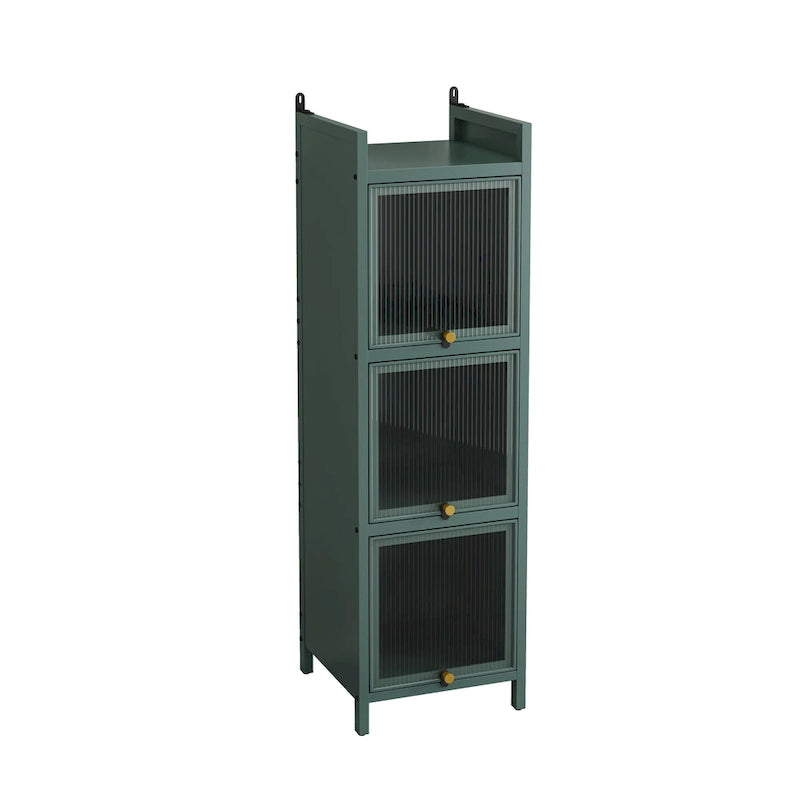 Meuble de rangement moderne avec portes vitrées, pour entrée, salon, salle de bain, salle à manger