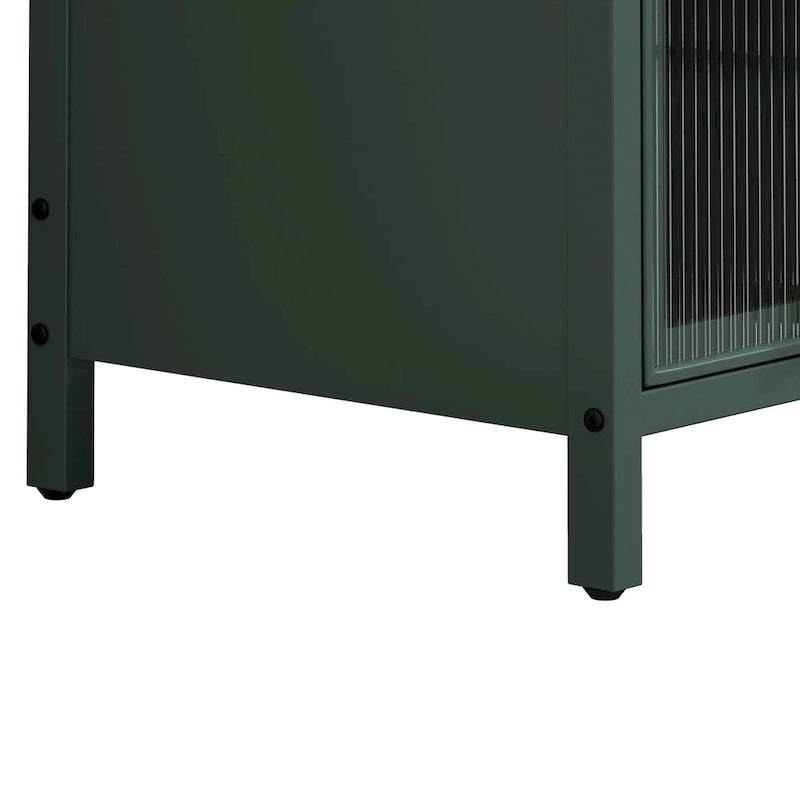 Meuble de rangement moderne avec portes vitrées, pour entrée, salon, salle de bain, salle à manger