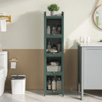 Meuble de rangement moderne avec portes vitrées, pour entrée, salon, salle de bain, salle à manger