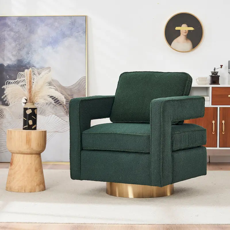 Fauteuil pivotant pour salon