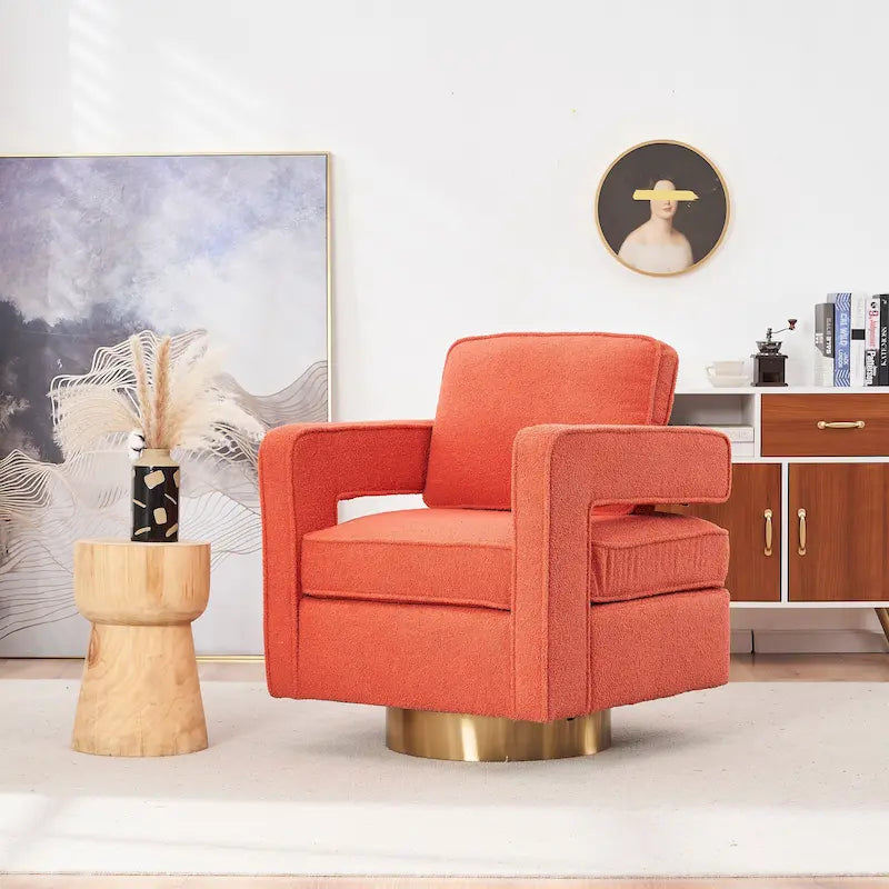 Fauteuil pivotant pour salon