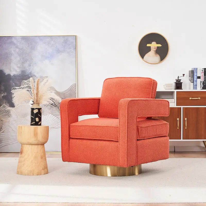 Fauteuil pivotant pour salon