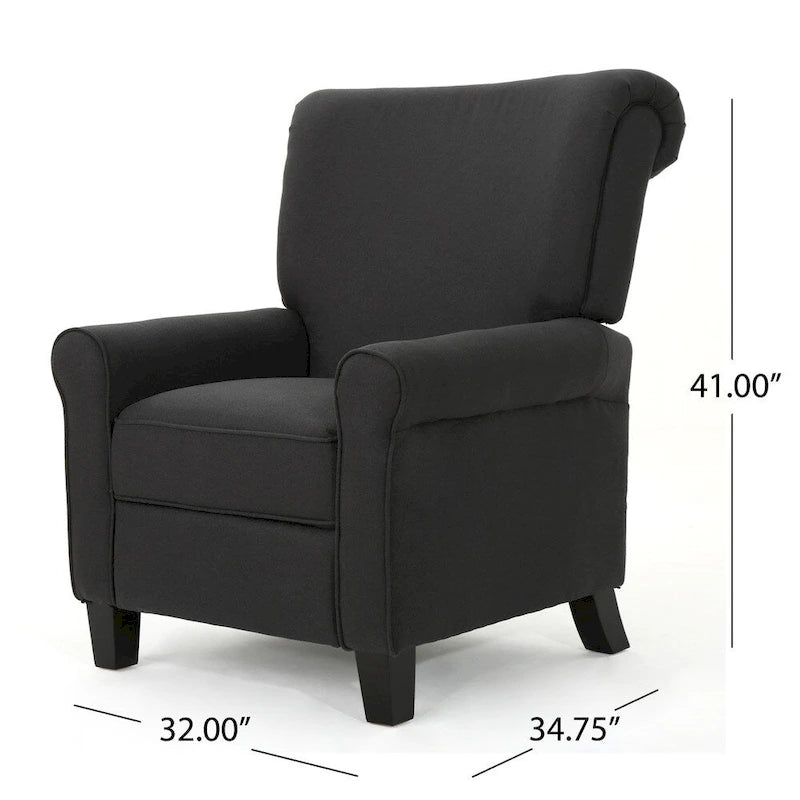 Fauteuil inclinable Thalia en tissu traditionnel par Christopher Knight Home