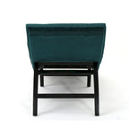 Chaise longue touffetée en velours Garret de Christopher Knight Home